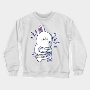 Kawaii Cute sour bunny rabbit Crewneck Sweatshirt